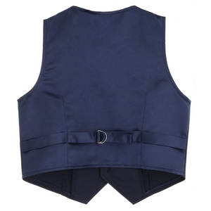 Enfants garçons messieurs couleur unie col en V boutonné dos sangle pointu <span class=keywords><strong>gilet</strong></span> fête scène Performance <span class=keywords><strong>gilet</strong></span> - Product Image 2