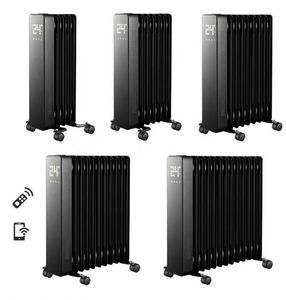 Calentador Eléctrico Portátil de 5 Aletas con Control Remoto, Último Modelo - Product Image 2
