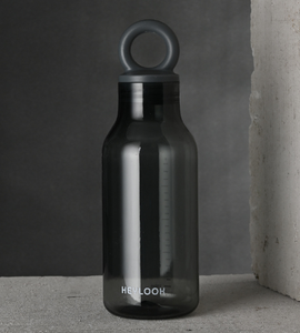 Botella de Agua de Plástico de Lujo 2026, Estética, Transparente, con Asa de Anillo, Escala de Volumen, 500 ml, Venta al Por Mayor, Logotipo Personalizado - Product Image 4
