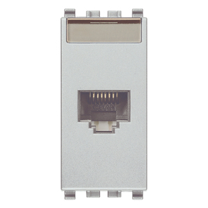 Connettore di rete RJ45 Cat5e UTP 5,1x2,8x5,3 cm per trasmissione dati - Product Image 1