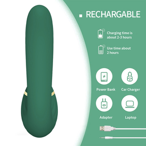 Sexbay OEM/ODM 3-in-1 tavşan yapay penis masaj oyuncak g-spot klitoris emme vibratör kadın isı tokat vibratör ekle - Product Image 5