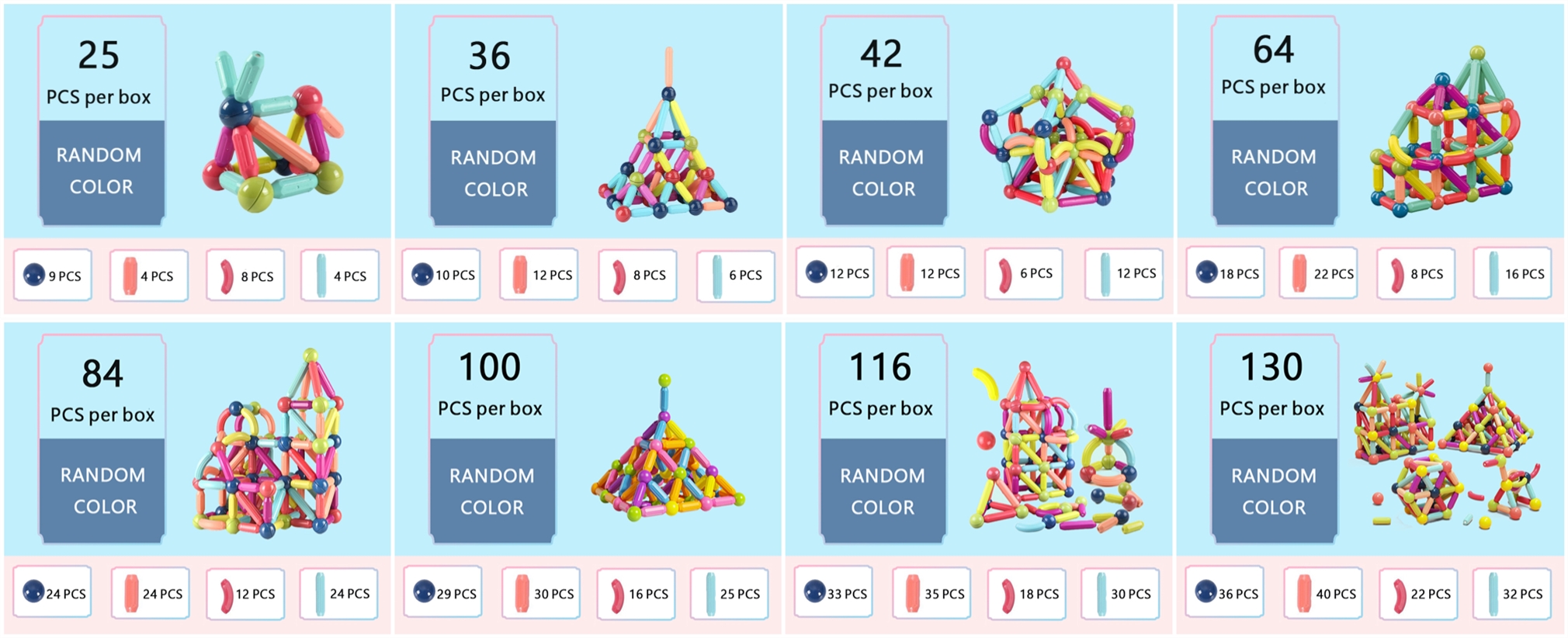 Multi-couleurs