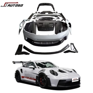 Kit carrozzeria per Porsche 911 992 aggiornamento a GT3 RS paraurti anteriore posteriore cofano cofano gonna laterale posteriore diffusore <span class=keywords><strong>tubo</strong></span> <span class=keywords><strong>di</strong></span> <span class=keywords><strong>scarico</strong></span> porta auto - Product Image 1