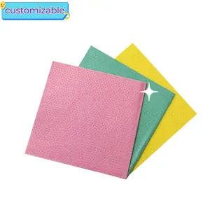 Best Selling Wholesale Manufacturer Nonwoven Towel Kitchen Dishcloth Car Rags Cleaning Clothing
