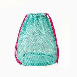 Eco-Friendly Durable Makeup <b>Bag</b> Portable Mesh Braided Pouch Transparent Water-Draining Storage Travel Gift <b>Bag</b> - Product Image 2