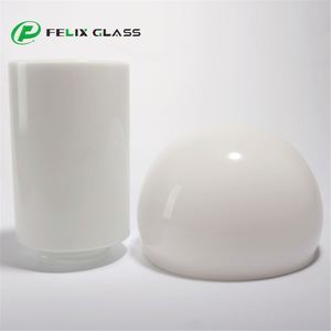 Cúpula de Vidrio Fundido OEM Personalizada, Color Blanco Ópalo, con LED, para Lámparas de Araña y Colgantes, con 3 Años de Garantía - Product Image 4