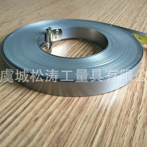 Carbon Steel Tape Measure 30M 1.4*12.5mm Self Winding Manual Return Metric Measuring Ruler - Product Image 2