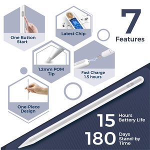 Alta Precisione <span class=keywords><strong>iPad</strong></span> Matita di Ricarica DC Attivo Digitale Stilo <span class=keywords><strong>Tablet</strong></span> Pen per <span class=keywords><strong>iPad</strong></span> 2018 di Rilascio o Versioni Successive con Il Rifiuto di Palma - Product Image 4