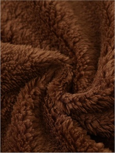 Pullover con cerniera felpa da uomo con cappuccio personalizzato da uomo in pile a manica lunga per la versione invernale allentata con disegno - Product Image 5