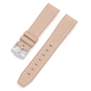 Correa de silicona para reloj <span class=keywords><strong>Swatch</strong></span> X Omega Moon para Seamaster 300 interfaz curva mujeres hombres calidad reemplazar correa de reloj - Product Image 2