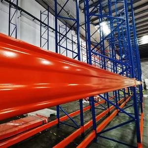 ชั้นวางและชั้นวางแบบวางซ้อนกันได้ระบบจัดเก็บข้อมูลในคลังสินค้าที่มีน้ำหนักมากออกแบบให้มีความยืดหยุ่น - Product Image 2