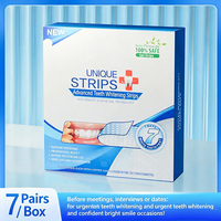 Tiras Blanqueadoras de Dientes Seguras para Esmalte Dental, Baja Sensibilidad, para Blanqueamiento Dental Regular en Casa