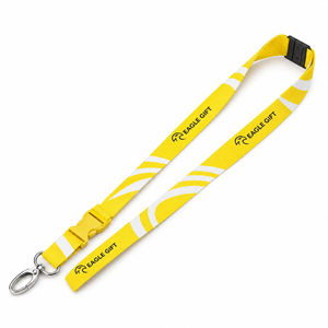 Eco-friendly <b>Lanyard</b> Logo Printed Cute Design <b>Lanyard</b> with safety breakaway buckle & adjustable slider buckle - Product Image 1