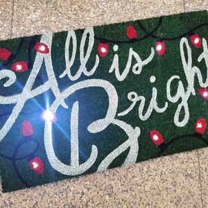 Smart Singing Alarm Sensor Battery Sound Lighted Musical LED <b>Door</b> <b>Mats</b> with LED Lights - Product Image 3