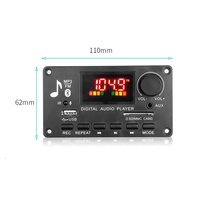 Módulo Amplificador de Alta Potencia 2*40W para Auto, Accesorios, Placa de Decodificación MP3 para Placa Amplificadora