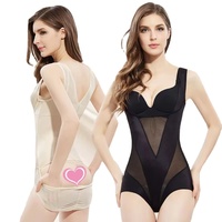 Combinaisons une pièce, Bodys en dentelle, Lingerie, Vêtements de travestissement, Gaine amincissante respirante, Gaine sculptante active basique pour femme