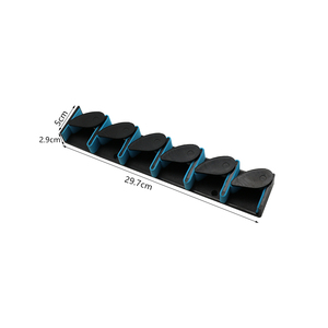 Porte-cannes <span class=keywords><strong>à</strong></span> <span class=keywords><strong>pêche</strong></span> mural en plastique 6 en 1 support de stockage de cannes <span class=keywords><strong>à</strong></span> <span class=keywords><strong>pêche</strong></span> présentoir vente en gros - Product Image 4