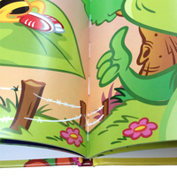 Vuelos de tapa dura de los niños de impresión de libro de