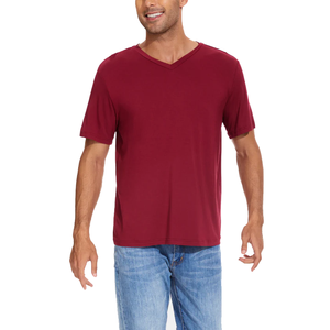 T-shirts pour hommes <span class=keywords><strong>Fruit</strong></span> <span class=keywords><strong>of</strong></span> <span class=keywords><strong>the</strong></span> <span class=keywords><strong>Loom</strong></span> Select, col en V, coupe classique, vintage, sans étiquette, 5 pièces, noir - Product Image 3