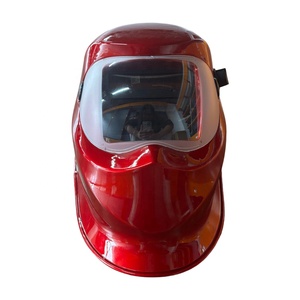 Masque de soudage anti-arc pour MMA/TIG/<span class=keywords><strong>MIG</strong></span>/ARC, casque à obscurcissement automatique, surface de peinture rouge - Product Image 4