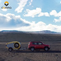 Camping - Voiture Mobile Tout-Terrain de Luxe Personnalisable Mini Caravane