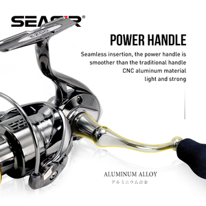 Seasir 2022 moulinet de pêche (vieux), ensemble de <span class=keywords><strong>canne</strong></span> à pêche, moulinet Combo en Fiber de carbone - Product Image 3