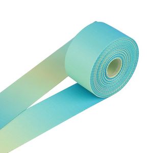 Custom Design High Quality Heat Transfer Printed Patterned Camouflage rainbow Gradient Polyester <b>Webbing</b> Strap Tape Cinch Strap - Product Image 1