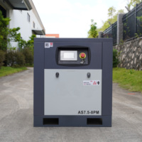 Compresseur d'air à vis 7,5KW-355KW, simple ou double étage de compression, type industriel à économie d'énergie