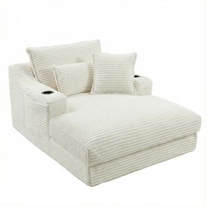 Canapé-lit <span class=keywords><strong>d</strong></span>'angle compact moderne, mousse compressée sous vide, fauteuil inclinable, salon, canapé en tissu sans os, en boîte - Product Image 2