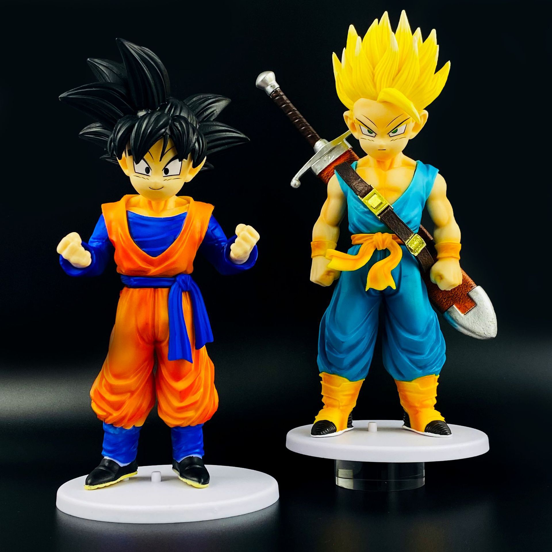 XR 4 Style 20cm Dragon Z Ball Figures - Goku, Trunks, Vegeta