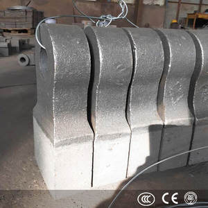 Pièces de rechange de haute qualité pour broyeurs à marteaux et concasseurs de pierres, en acier au manganèse élevé moulé, personnalisables, à vendre - Product Image 3