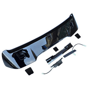 Kit de Carrocería de Alerón de Techo para Ventana Trasera con Aspecto de Fibra de Carbono, Pieza Exterior para <span class=keywords><strong>Honda</strong></span> <span class=keywords><strong>CRV</strong></span> <span class=keywords><strong>2015</strong></span>-2018, Accesorios de Coche - Product Image 4