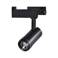 Projecteur sur rail LED COB anti-éblouissement à focalisation réglable, dimmable, original pour puce Lumileds 97Ra, dédié aux musées et galeries d'art