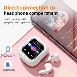 Audífonos Semi-in-ear K8 con Pantalla Digital, Resistentes al Agua IPX-4, Chipset JL, Control Táctil y ENC - Product Image 4
