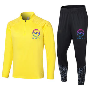 قميص كرة قدم قابل للتخصيص OEM ODM - طباعة الاسم/الشعار على زي كرة القدم مع الجوارب - Product Image 3