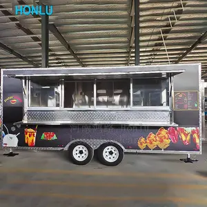 Concession Food Trailer Mobile <strong>Used</strong> Food Truck in Sweden Europe Ice Cream Food Cart <strong>for</strong> <strong>Sale</strong> - Product Image 1