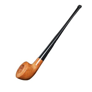 Muxiang Tobacco Pipe Solid Wood Straight Type Handcrafted Smoking Pipe For Personal Gift - Product Image 5