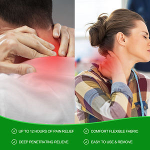 Penjualan Terbaik pabrik Cina OEM menghilangkan rasa sakit Wormwood alami 14 buah/kotak bahu dan leher Patch - Product Image 6