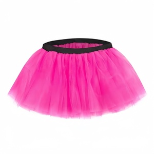 Women High Waist Mid-Calf Sporty Embroidered Tutu <strong>Skirt</strong> <strong>80s</strong> Rave Workout Costume - Product Image 1
