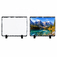 Cadre photo religieux en ardoise de 10x10 cm pour sublimation, avec ange, plaque photo personnalisée peinte, décoration d'intérieur, cadeaux