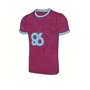 欧洲及英伦足球俱乐部球衣定制批发 黑牛队足球服装 黑牛队球衣 - Product Image 2