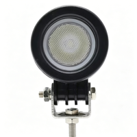 Nouvelle lampe de travail LED 2,2 pouces 10W, étanche IP68, 12-48V, 720 lumens, lampe auxiliaire de conduite, tout-terrain, voiture, camion, chariot élévateur, machinerie
