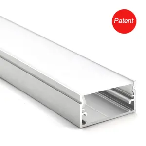 新型led型材优质led铝通道，用于26.2毫米宽led灯条挤出