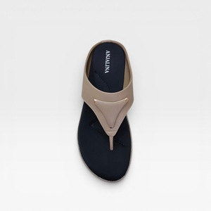 Title: Womens Comfort Wedge Sandals Soft Sole Thong <b>Slippers</b> Casual Outdoor Beach Walking Footwear for Daily Wear <b>Summer</b> Fashion - Product Image 2