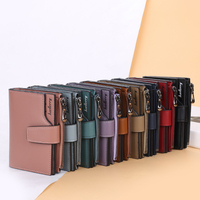 Dompet Kartu Pendek Baellerry 2021 Terbaru, Cantik, Custom, untuk Wanita, Dompet Koin, Tempat Kartu Fashion Wanita Grosir