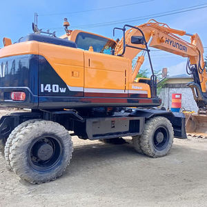 Alta calidad usada HYUNDAI 140W excavadora sobre orugas motor eficiente caja de cambios componentes de núcleo estado superior 2021 modelo 20TON - Product Image 6