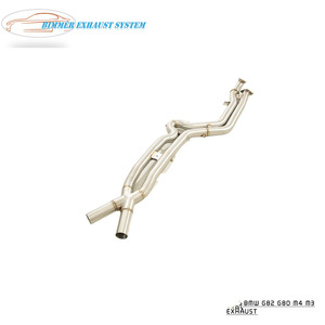 3.5 ''Cổ Phiếu sẵn sàng trong kho đại lý nước ngoài muốn bằng Chiều dài midpipe cho BMW M4 g82 <span class=keywords><strong>2025</strong></span> ống xả - Product Image 2