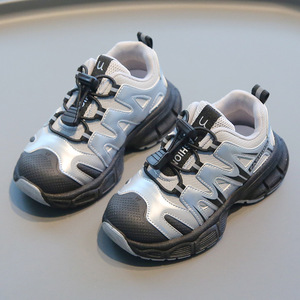 Liquidación: <span class=keywords><strong>Zapatillas</strong></span> de tobillo para niños, novedad primavera-otoño 2025, calzado casual robusto para niños y niñas, suela blanda de PVC, varios colores. - Product Image 2