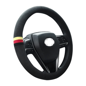 Xiaomi Anjuny — accessoires d'intérieur de voiture en plastique, Super Fiber de <span class=keywords><strong>cuir</strong></span>, couverture de volant, accessoires - Product Image 5