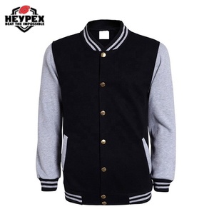 2025 personnalisé haute qualité hommes surdimensionné Baseball Varsity vestes col montant hiver Letterman veste pour enfants - Product Image 6
